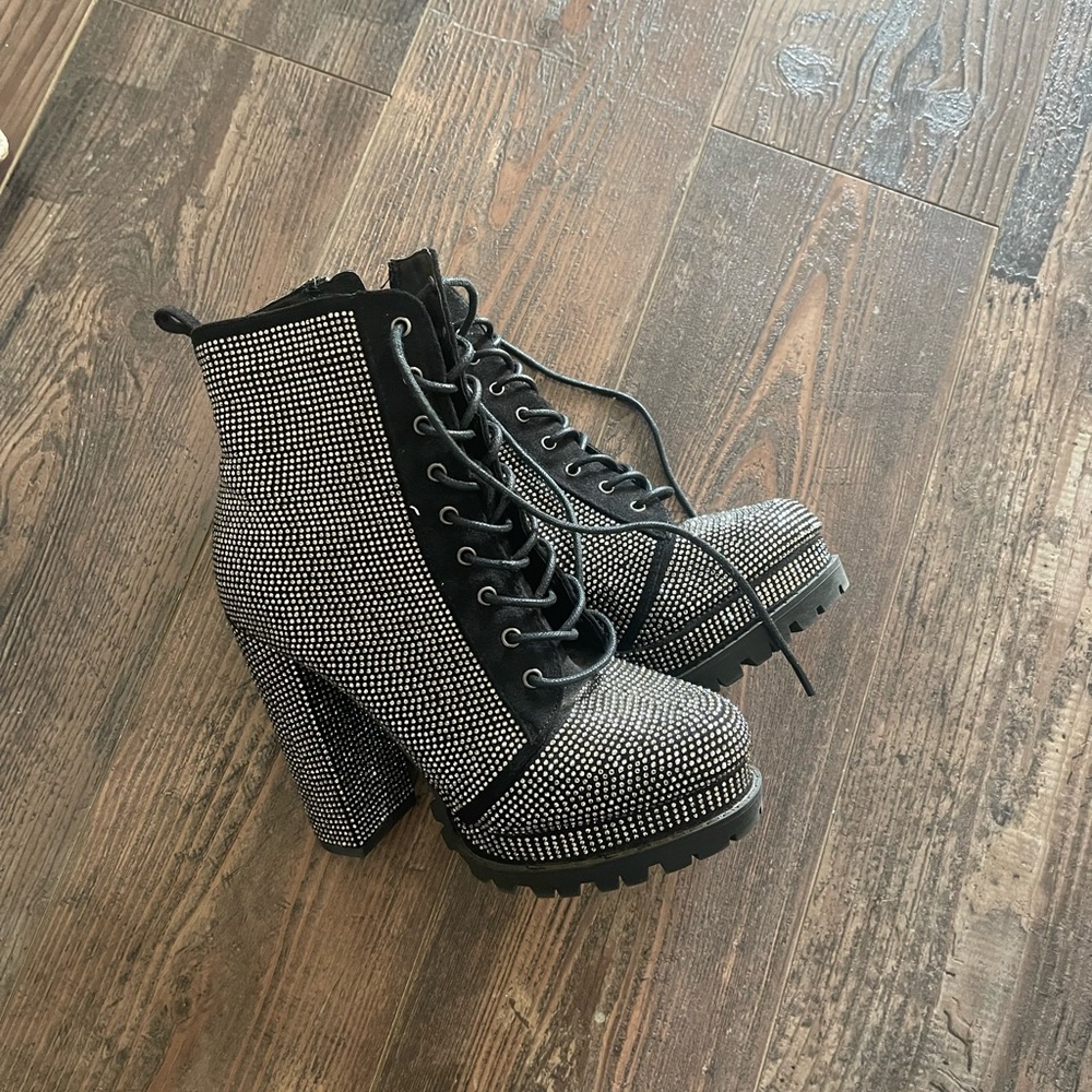 Women's Rhinestone Boots